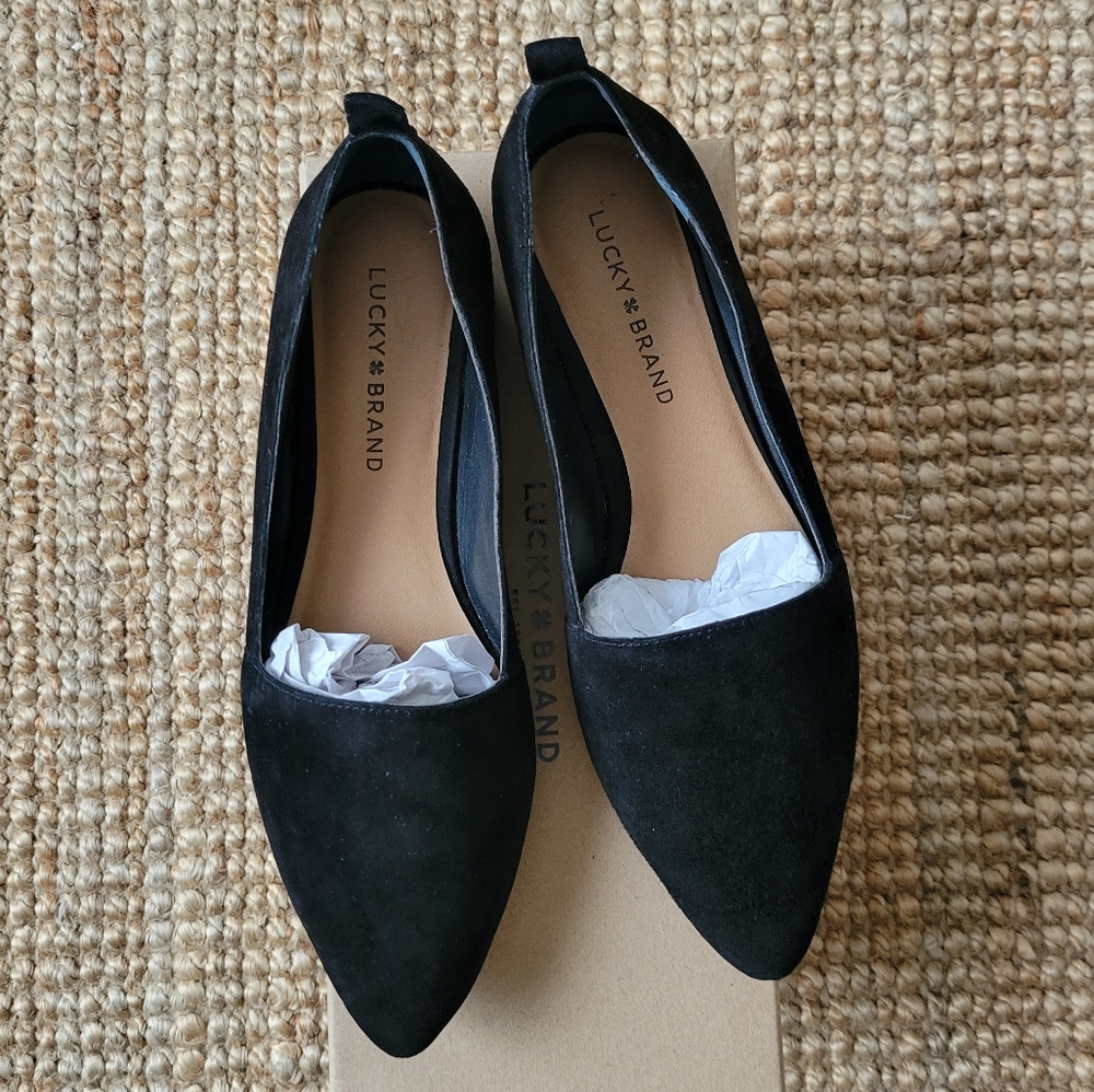 Suede Lucky Brand Flats